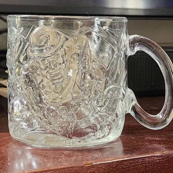 Batman Forever 1995 “The Riddler” Collector Glass Mug - Picture 1 of 5